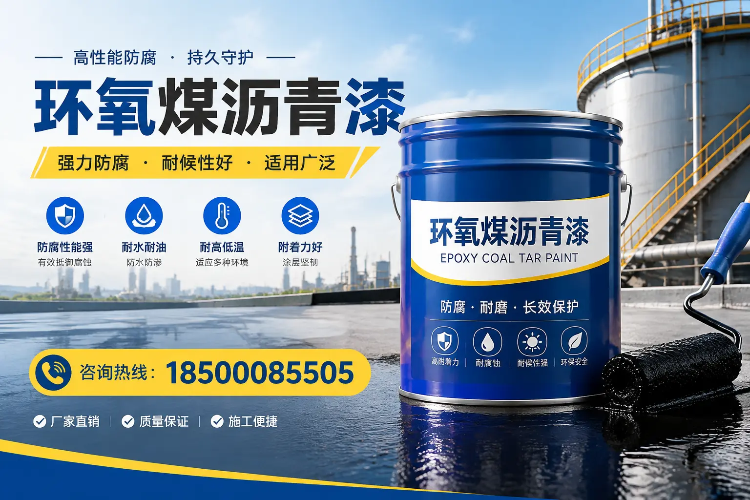 环氧煤沥青漆的储存与运输注意事项，儋州企业须知